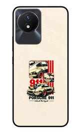 Classic Porsche 911 Vivo Y02/Y02T Back Cover